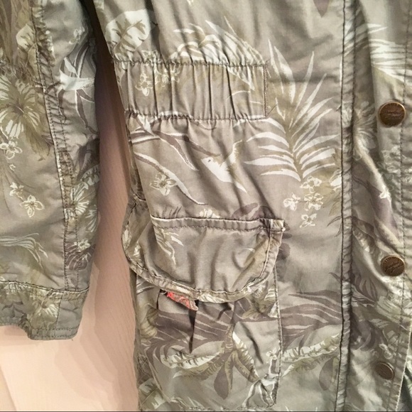 Camo jacket long floral green LOGG - Picture 2 of 4